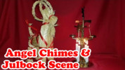 Thumbnail 🎄 Christmas Angel Chimes & Julbock Scene (Relaxation & Deco